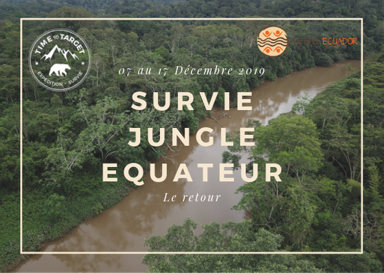 stage de survie jungle encadré par Damien Lecouvey 